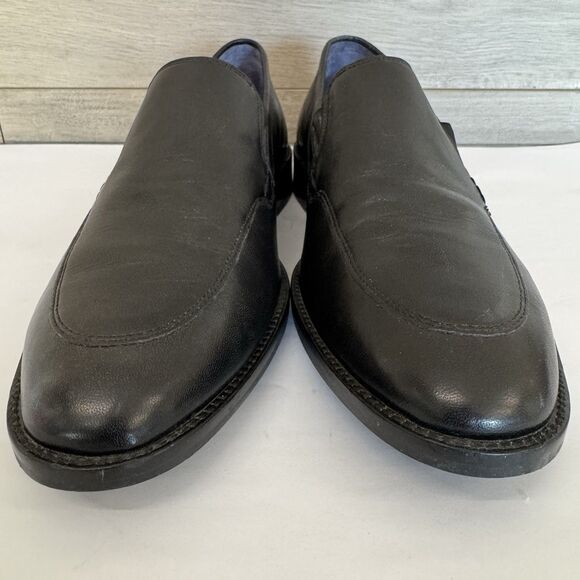 Cole Haan Lenox Hill Venetian Black Leather Loafers Men 7 Slip On Casual Classic - Picture 9 of 15